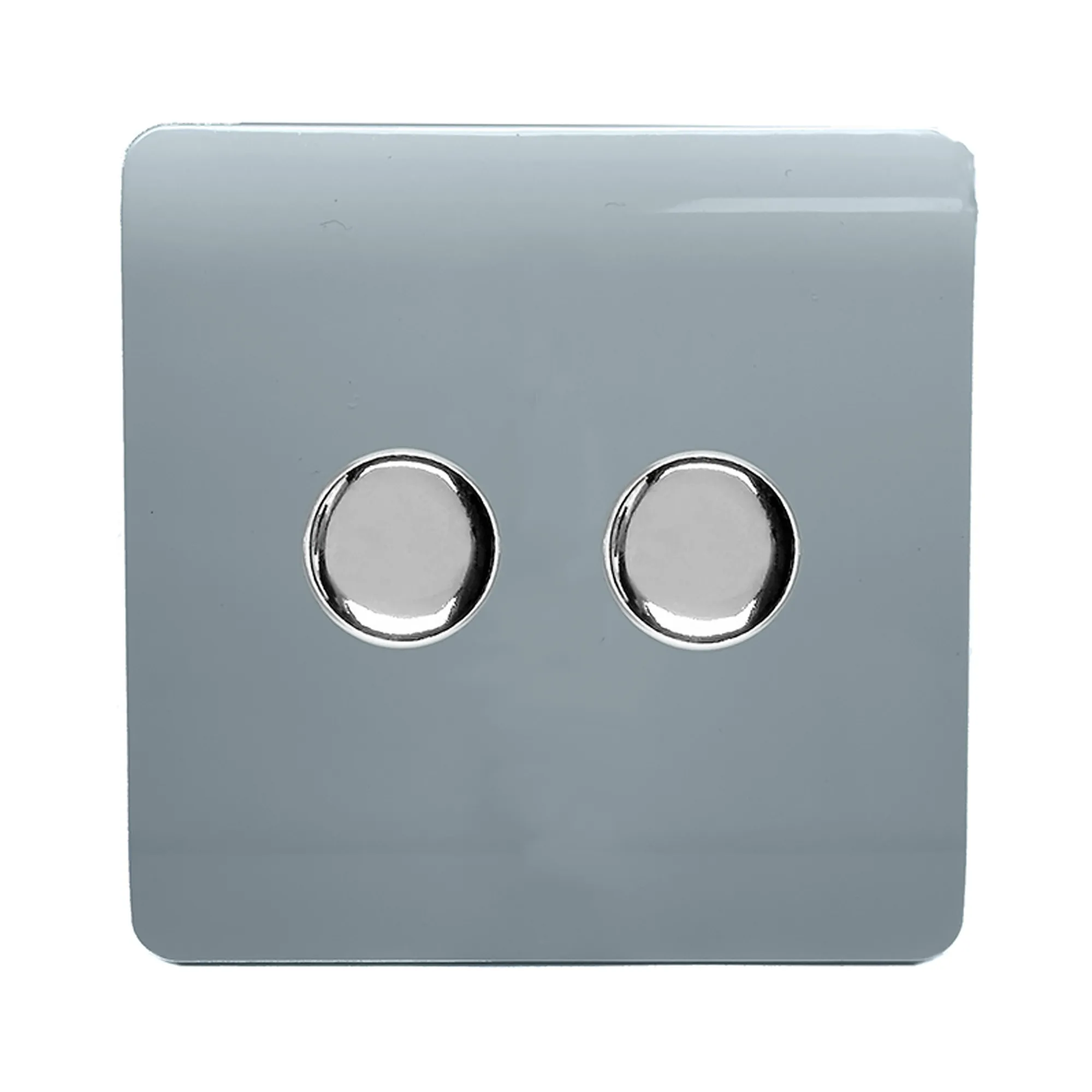 ART-2LDMCG  2 Gang 2 Way LED Dimmer Switch Cool Grey